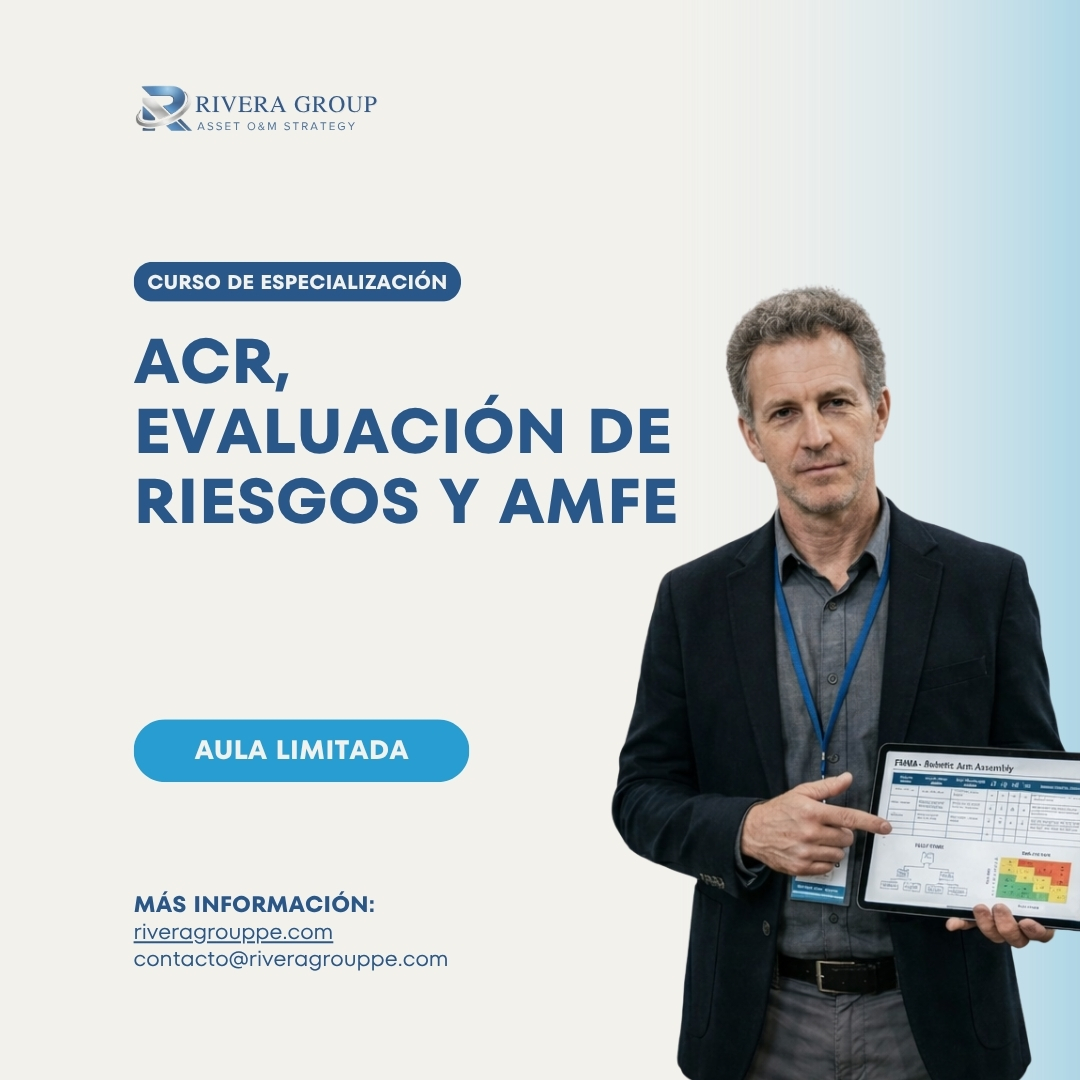 Curso de especialización ACR, Evaluación de Riesgos y AMFE