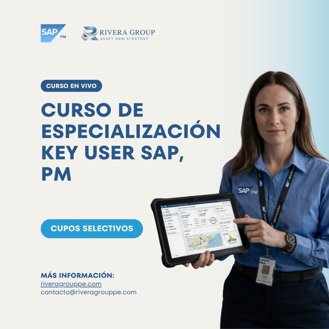 Curso de especialización de KEY USER SAP, PM